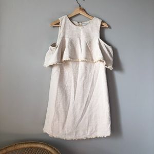 Anthropologie tweed dress